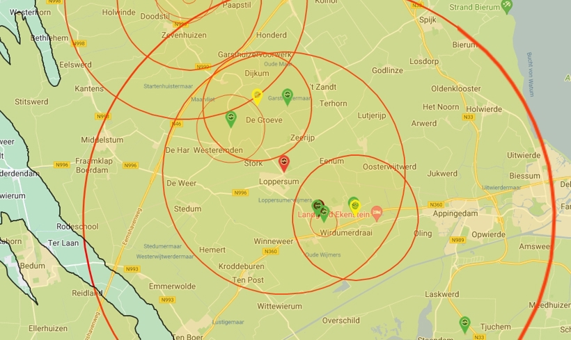 Grens 5 mm/s voor bevingen sinds 1 januari 2022